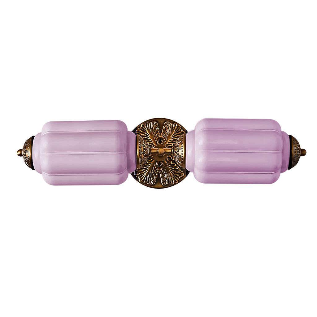 Vintage Glazen Wandlamp Horizontaal Model Eloise Lichtbron voor Woonkamer en Gang | Sansoti