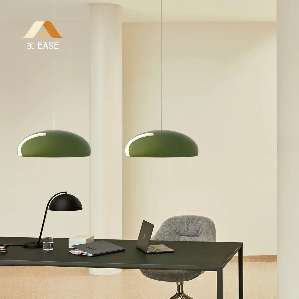 Design Hängeleuchte mit Metallschirm – Moderne LED Beleuchtung in Farben | Restfield