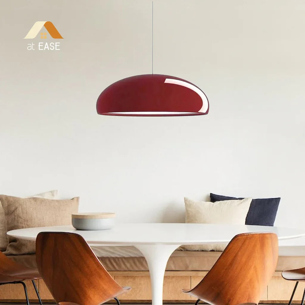 Design Hängeleuchte mit Metallschirm – Moderne LED Beleuchtung in Farben | Restfield