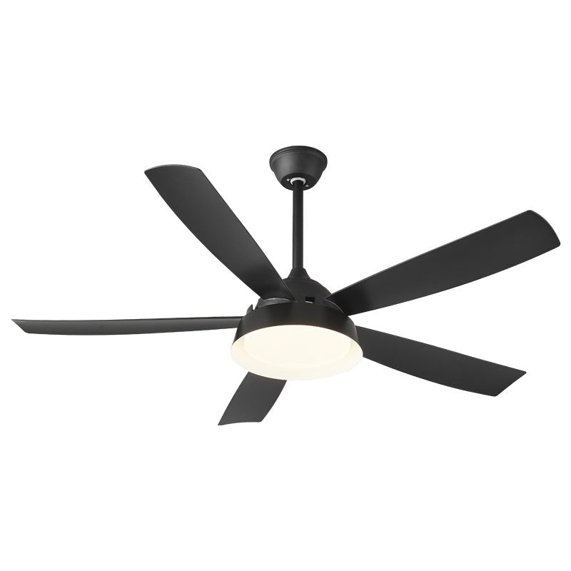 Plafondventilator met Verlichting Houteffect 142cm - Stil & Energiezuinig | Sansoti