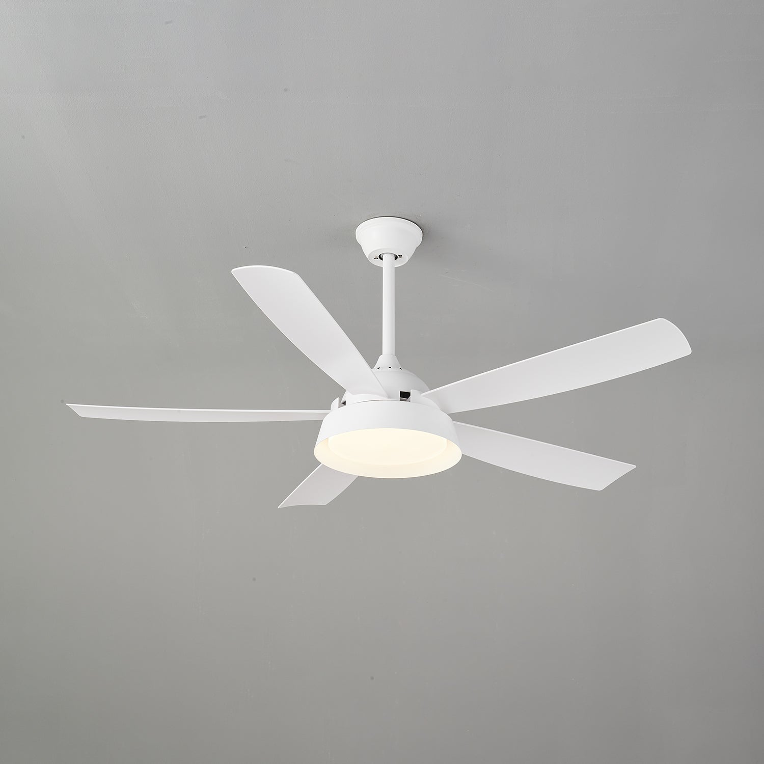 Plafondventilator met Verlichting Houteffect 142cm - Stil & Energiezuinig | Sansoti