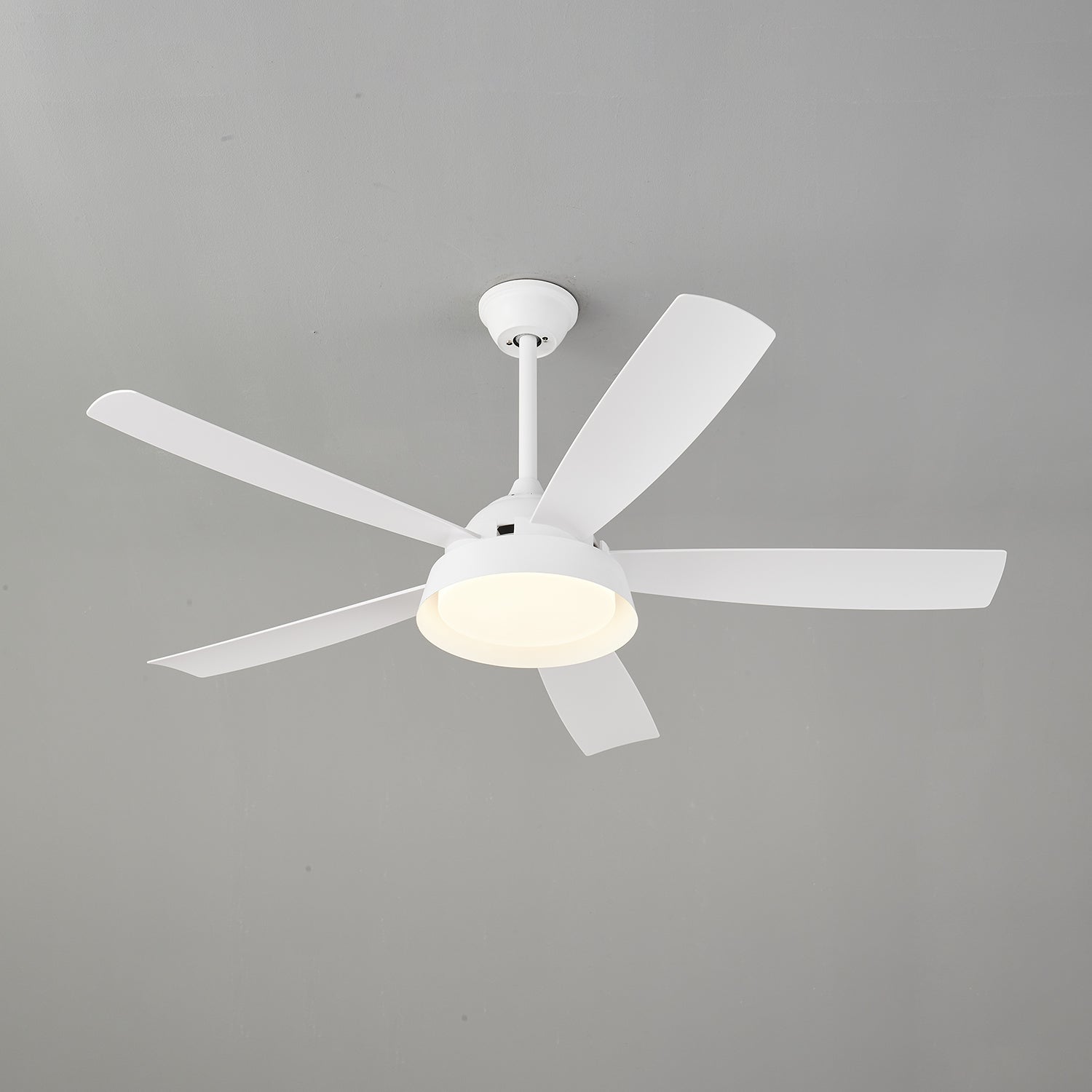 Plafondventilator met Verlichting Houteffect 142cm - Stil & Energiezuinig | Sansoti