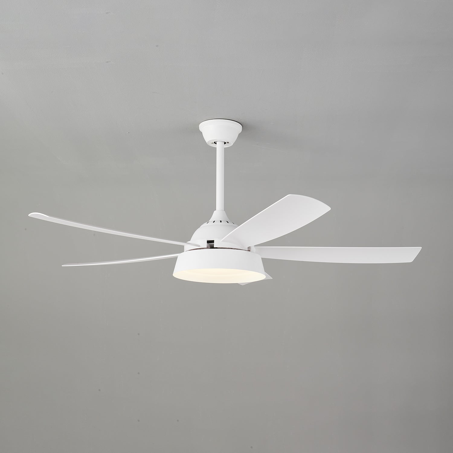 Plafondventilator met Verlichting Houteffect 142cm - Stil & Energiezuinig | Sansoti