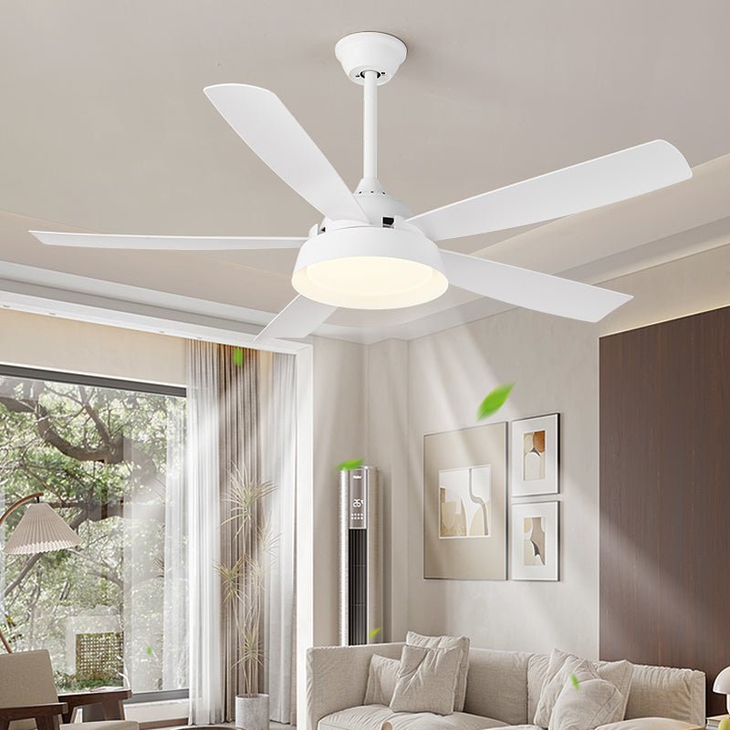 Plafondventilator met Verlichting Houteffect 142cm - Stil & Energiezuinig | Sansoti