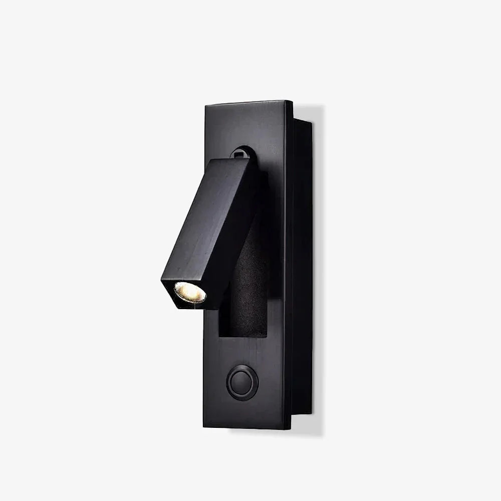 Wandleuchte LED Einbau Minimalistisch Aluminium Schlafzimmer Leselampe Schalter Modern | Restfield