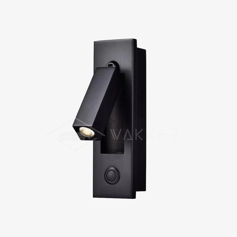 Wandleuchte LED Einbau Minimalistisch Aluminium Schlafzimmer Leselampe Schalter Modern | Restfield