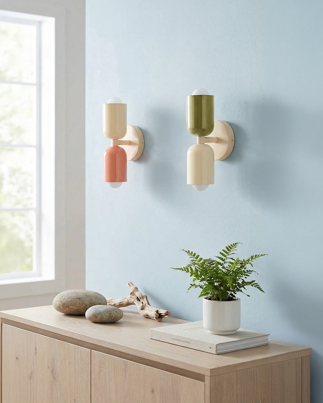Metalen Wandlamp met Tweevoudige Lichtstraal – Scandinavische Design Verlichting voor Moderne Interieurs | Sansoti