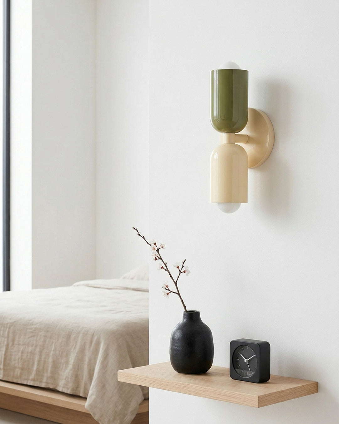 Metalen Wandlamp met Tweevoudige Lichtstraal – Scandinavische Design Verlichting voor Moderne Interieurs | Sansoti