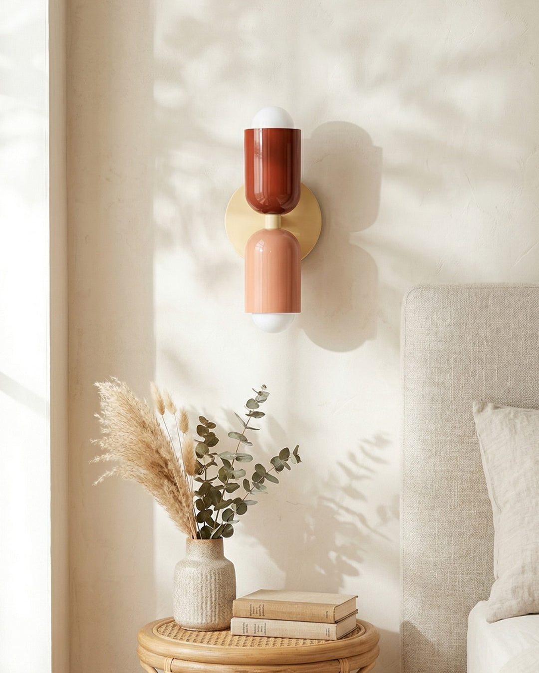 Metalen Wandlamp met Tweevoudige Lichtstraal – Scandinavische Design Verlichting voor Moderne Interieurs | Sansoti