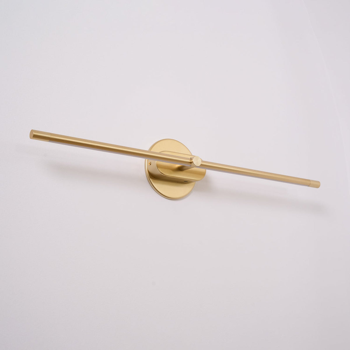 Oplaadbare LED Wandlamp Linear Design Zwart Goud Touch Dimbaar Snoerloos 68-128cm Modern Sfeerlicht Binnen | Sansoti