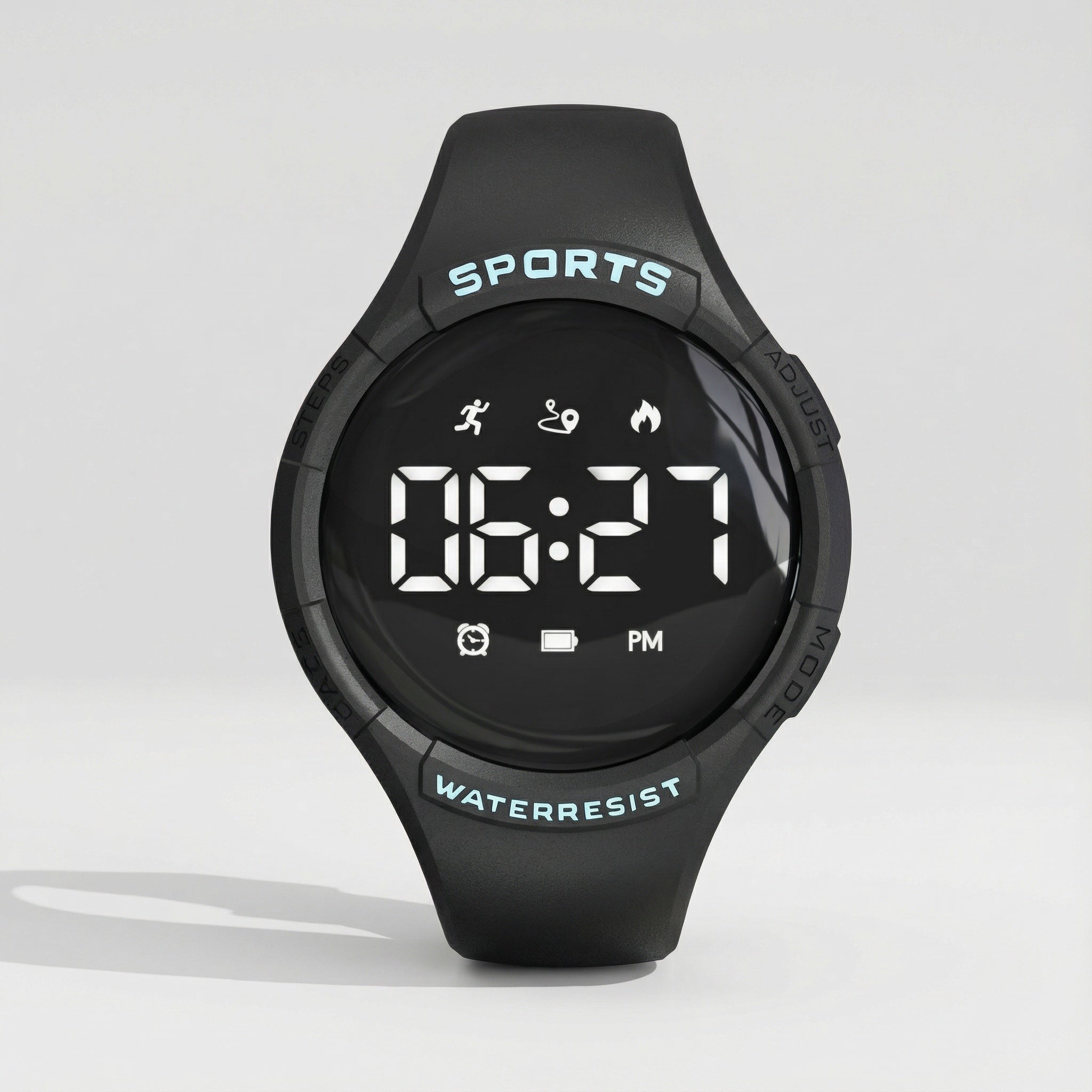 Smartwatch für Kinder mit IP68 Wasserdichtigkeit & 3D Sporttracking – Aktiver Tracker für Schule & Sport | Sansoti