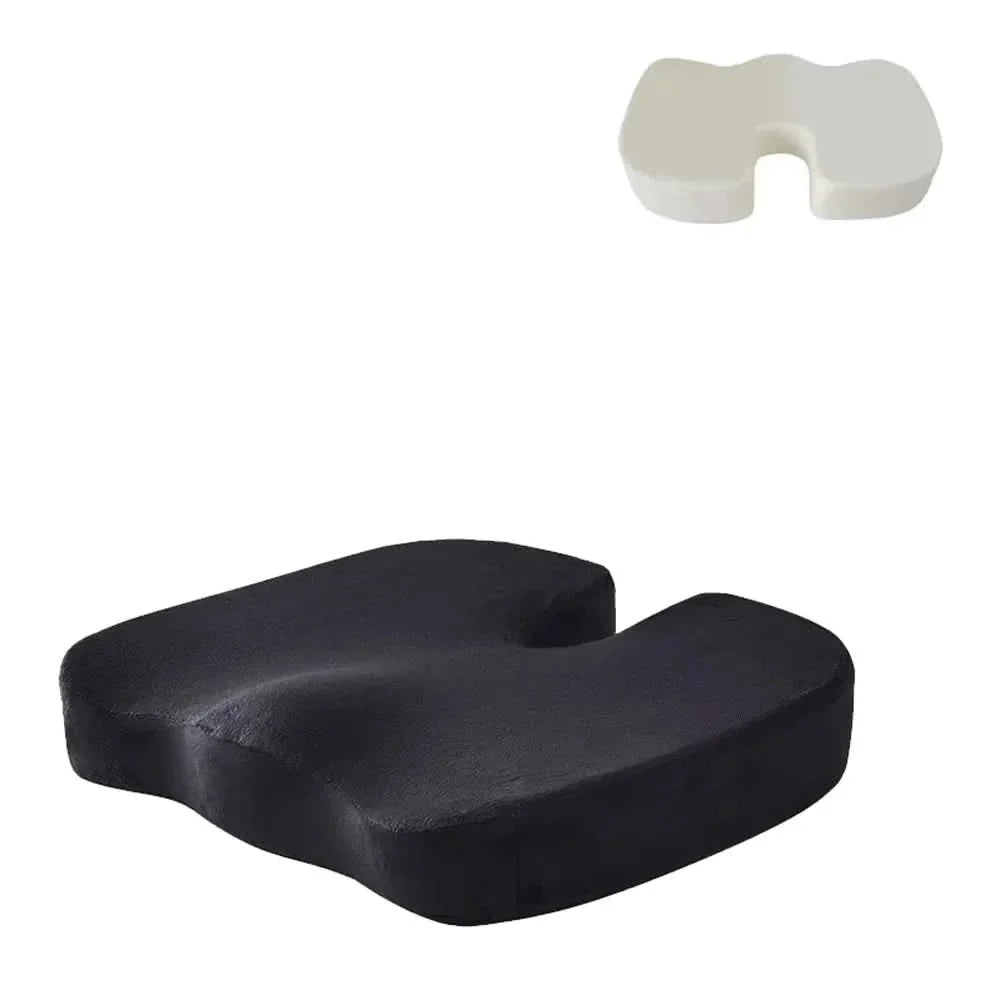 Ergonomisch Zitkussen Memory Foam U-Vormig voor Stoel Auto Thuis Kantoor Comfort Zithouding Drukverlichting | Sansoti