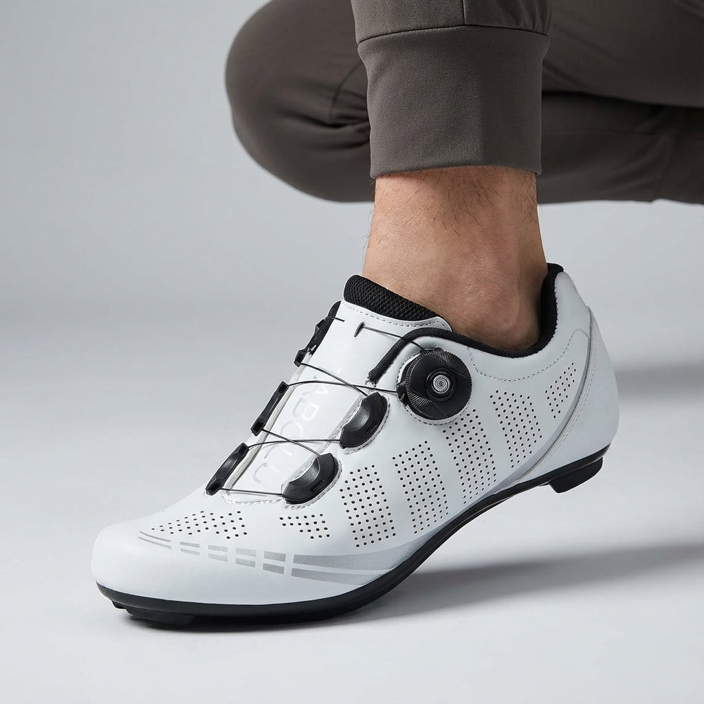 Ergonomische Fietsschoenen met Draaislot voor Race en MTB Wielrennen Comfortabel Voetbed Optimale Grip | Sansoti
