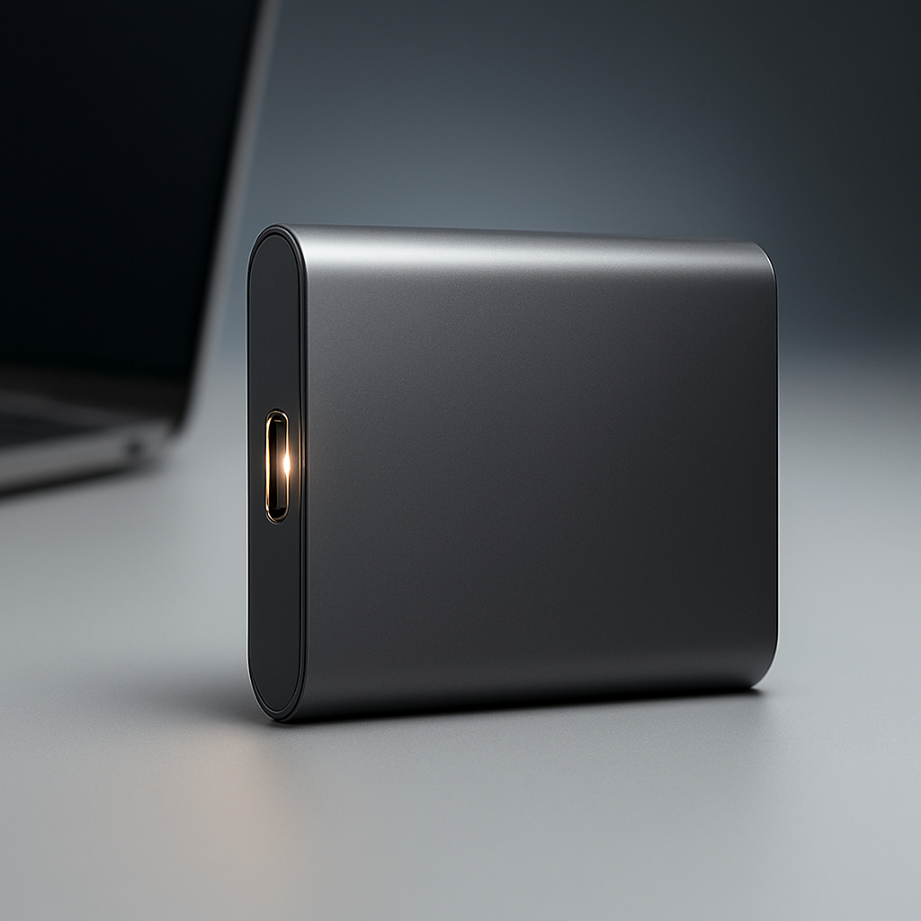Draagbare SSD – Externe Solid State Drive met Snelle Overdracht USB-C – Compact Opslag 2TB 4TB 8TB – Compatibel Windows macOS Linux – Schokbestendige Behuizing – Lichtgewicht Mobiele Data-opslag | Sansoti
