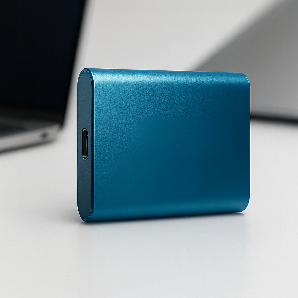 Draagbare SSD – Externe Solid State Drive met Snelle Overdracht USB-C – Compact Opslag 2TB 4TB 8TB – Compatibel Windows macOS Linux – Schokbestendige Behuizing – Lichtgewicht Mobiele Data-opslag | Sansoti