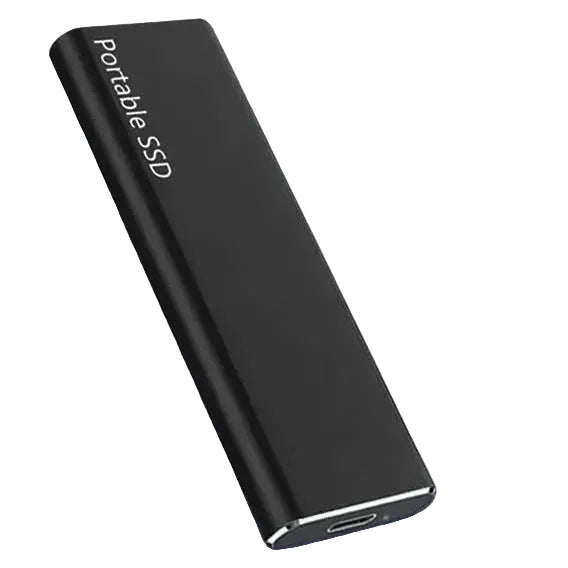 External SSD Drive 4TB USB-C Portable Data Storage with Fast Transfer for PC Mac Laptop | Sansoti
