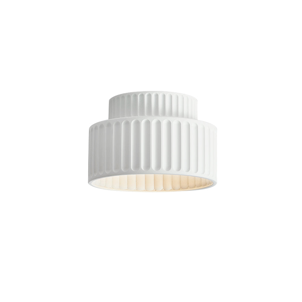 Deckenleuchte Wabi-Sabi Harz Nordic Flush Mount Beige Grün Weiß Dimmbar Wohnzimmer