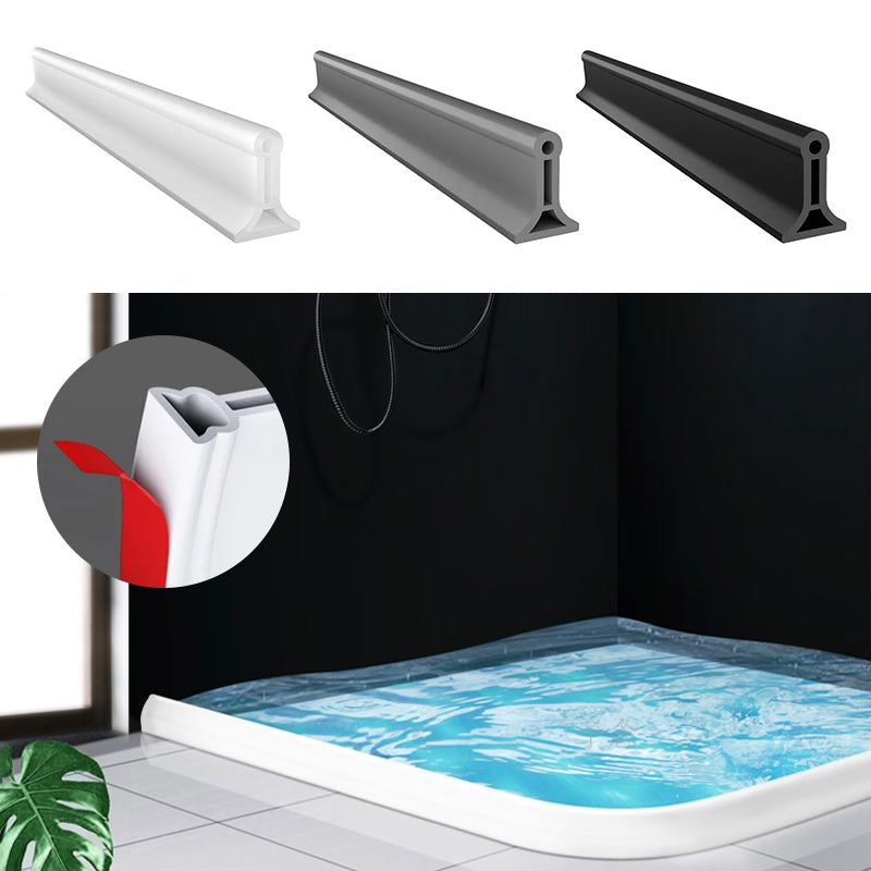 Bande coupe-eau en silicone, seuil de douche, bande de seuil pour mur de cuisine et salle de bains, joint flexible et étanche | Sansoti