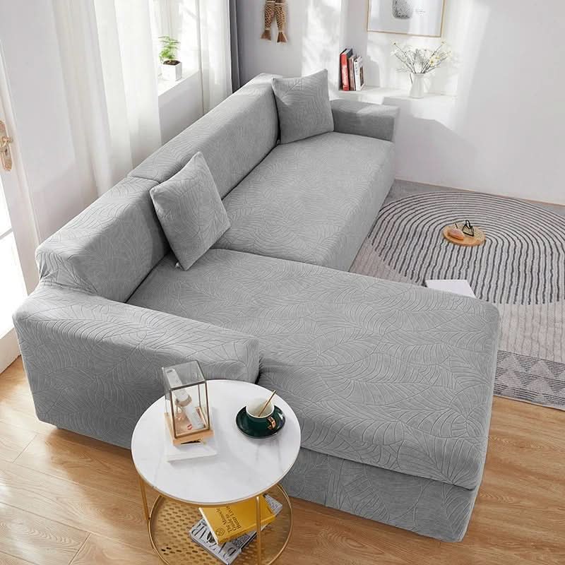 Maßgefertigter Ecksofaüberzug aus Polyester, Schutzbezug in L-Form für Wohnzimmer, Möbelschutz, Sofahusse, Sofaüberwurf | Sansoti