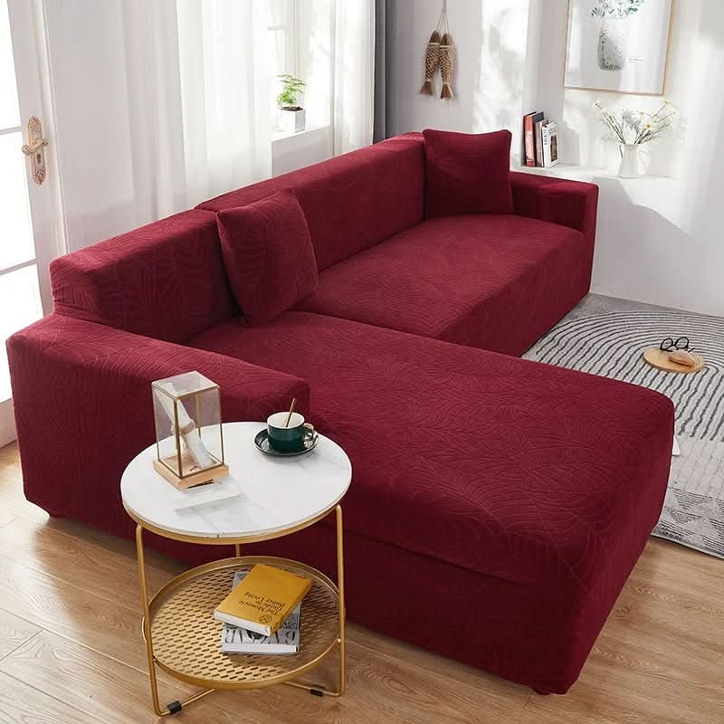 Maßgefertigter Ecksofaüberzug aus Polyester, Schutzbezug in L-Form für Wohnzimmer, Möbelschutz, Sofahusse, Sofaüberwurf | Sansoti