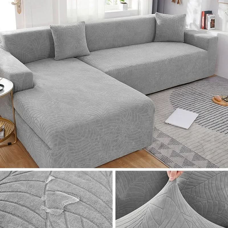 Maßgefertigter Ecksofaüberzug aus Polyester, Schutzbezug in L-Form für Wohnzimmer, Möbelschutz, Sofahusse, Sofaüberwurf | Sansoti