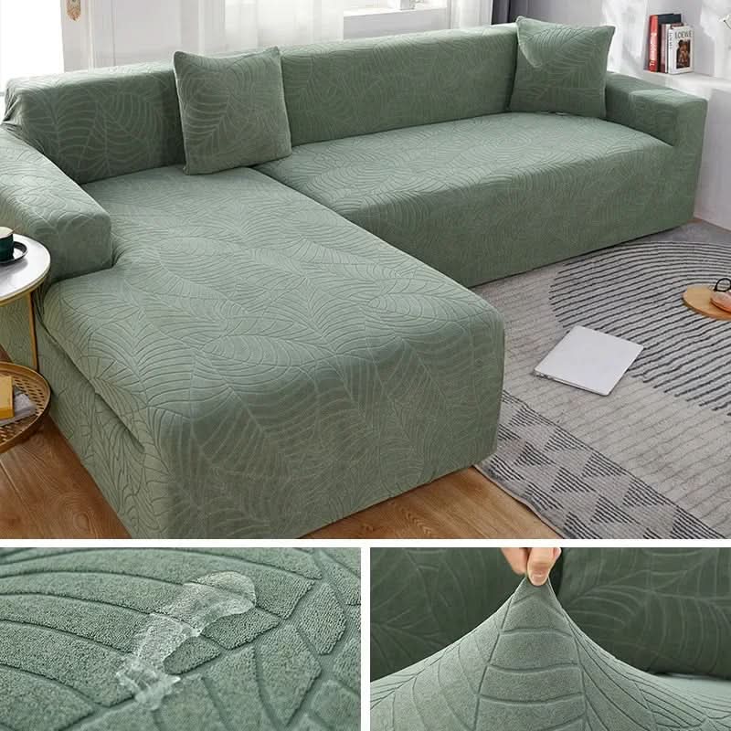 Maßgefertigter Ecksofaüberzug aus Polyester, Schutzbezug in L-Form für Wohnzimmer, Möbelschutz, Sofahusse, Sofaüberwurf | Sansoti