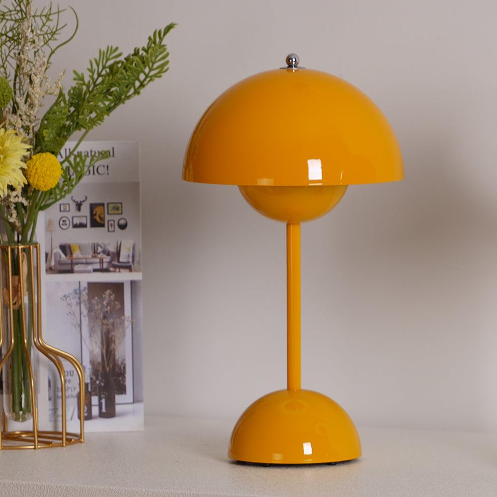 Draagbare Tafellamp met Oplaadbare Accu en Aanraakbediening – Snoerloze LED-lamp met 3 Kleurtemperaturen voor Binnen en Buiten | Sansoti