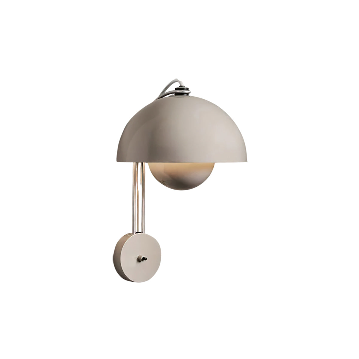 VP9 Wandlamp — Dubbele Koepel Stijlicoon in 13 Kleuren — Dimbaar E26/E27 — Voor Slaapkamer, Gang, Leeshoek | Sansoti