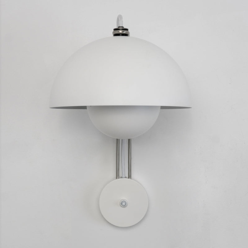 VP9 Wandlamp — Dubbele Koepel Stijlicoon in 13 Kleuren — Dimbaar E26/E27 — Voor Slaapkamer, Gang, Leeshoek | Sansoti