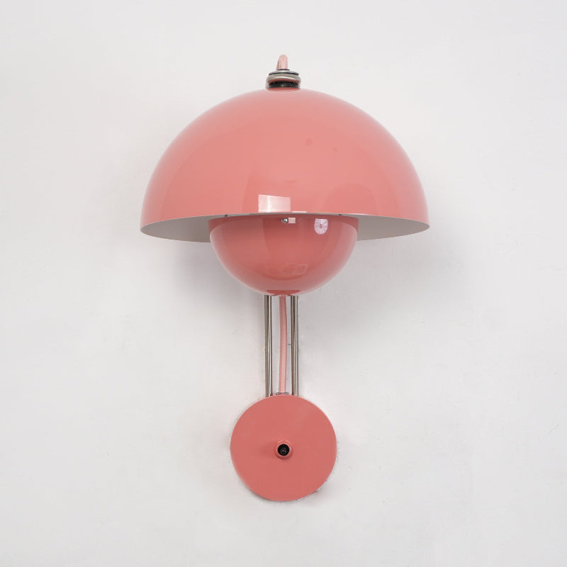 VP9 Wandlamp — Dubbele Koepel Stijlicoon in 13 Kleuren — Dimbaar E26/E27 — Voor Slaapkamer, Gang, Leeshoek | Sansoti