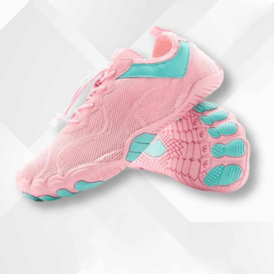 Waterdichte Barefootschoenen met Orthopedische Ondersteuning Dames Heren Brede Teenbox Zwart Wandelschoenen | Sansoti