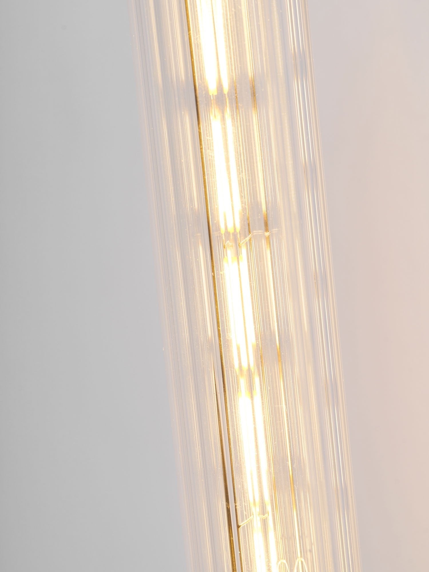 Klassieke Messing Wandlamp met Geribbeld Glas – 1940s Franse Stijl Cilinderlamp voor Gang Woonkamer Slaapkamer – E26 E27 Fitting – Enkel en Dubbel Lichtpunt | Sansoti