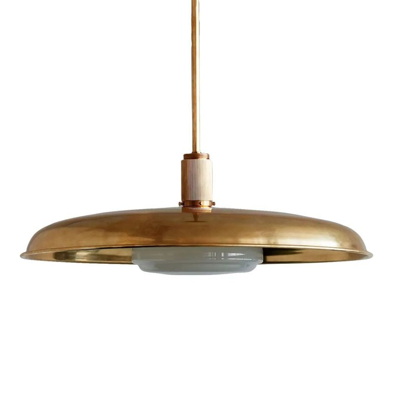 Suspension lustre en verre et métal, dimmable, blanc chaud, salle à manger, salon, design vintage, éclairage d’ambiance | Sansoti