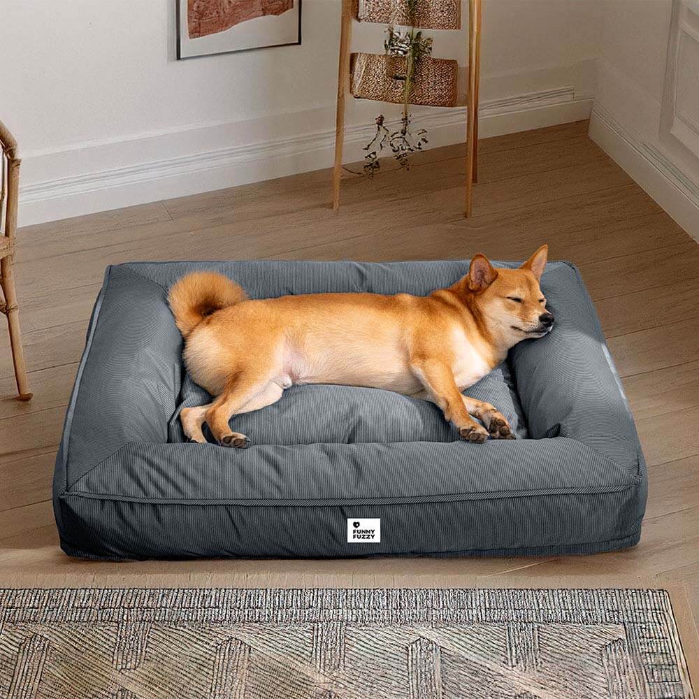 Orthopedisch Hondenkussen Volledig Ondersteunend Waterafstotend Bed Groot Steungevend Comfortabel Voor Honden | Sansoti