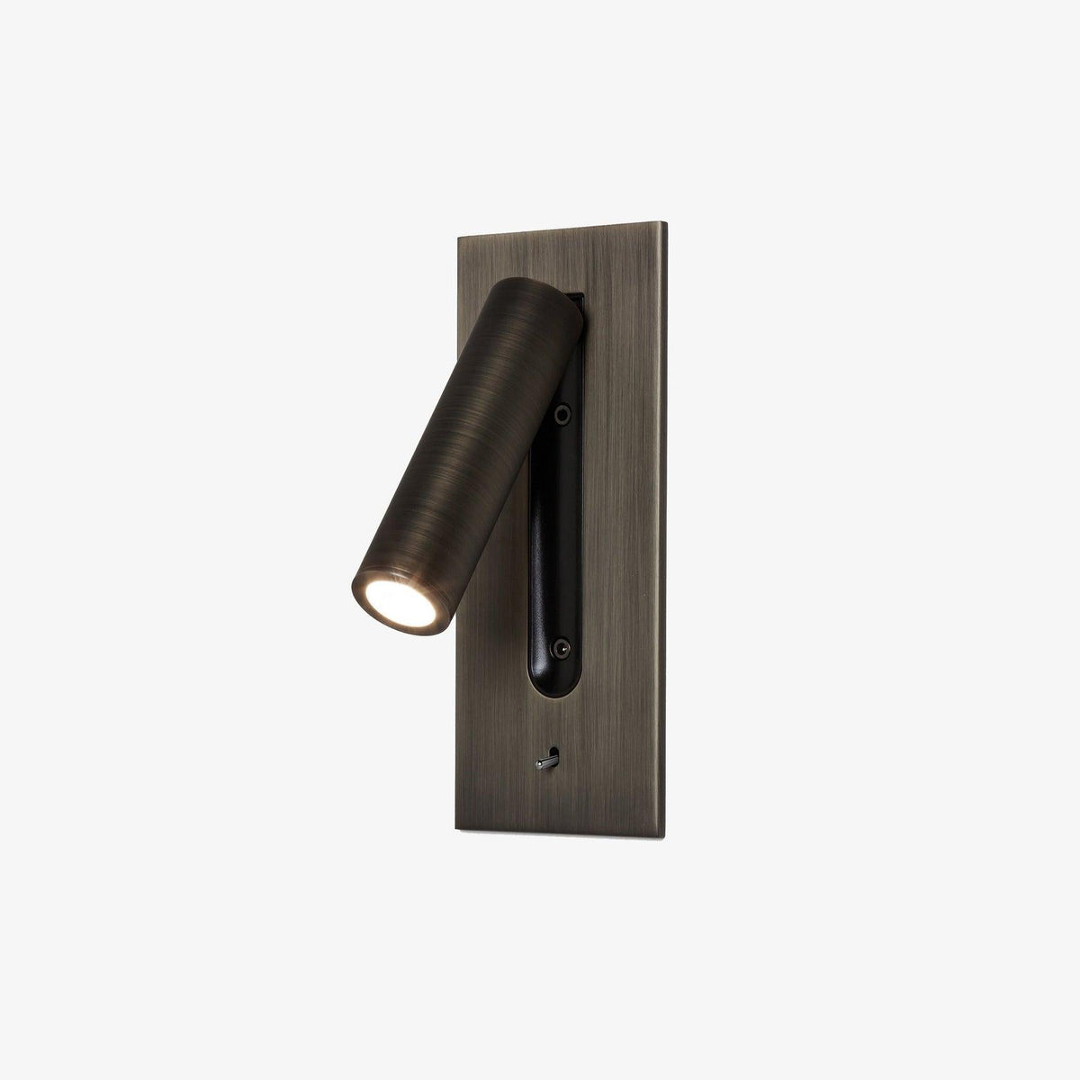Industrielle Aluminium-Wandleuchte LED 3000K-6000K mit Schalter, minimalistische Design-Wandbeleuchtung für Innenräume | Sansoti