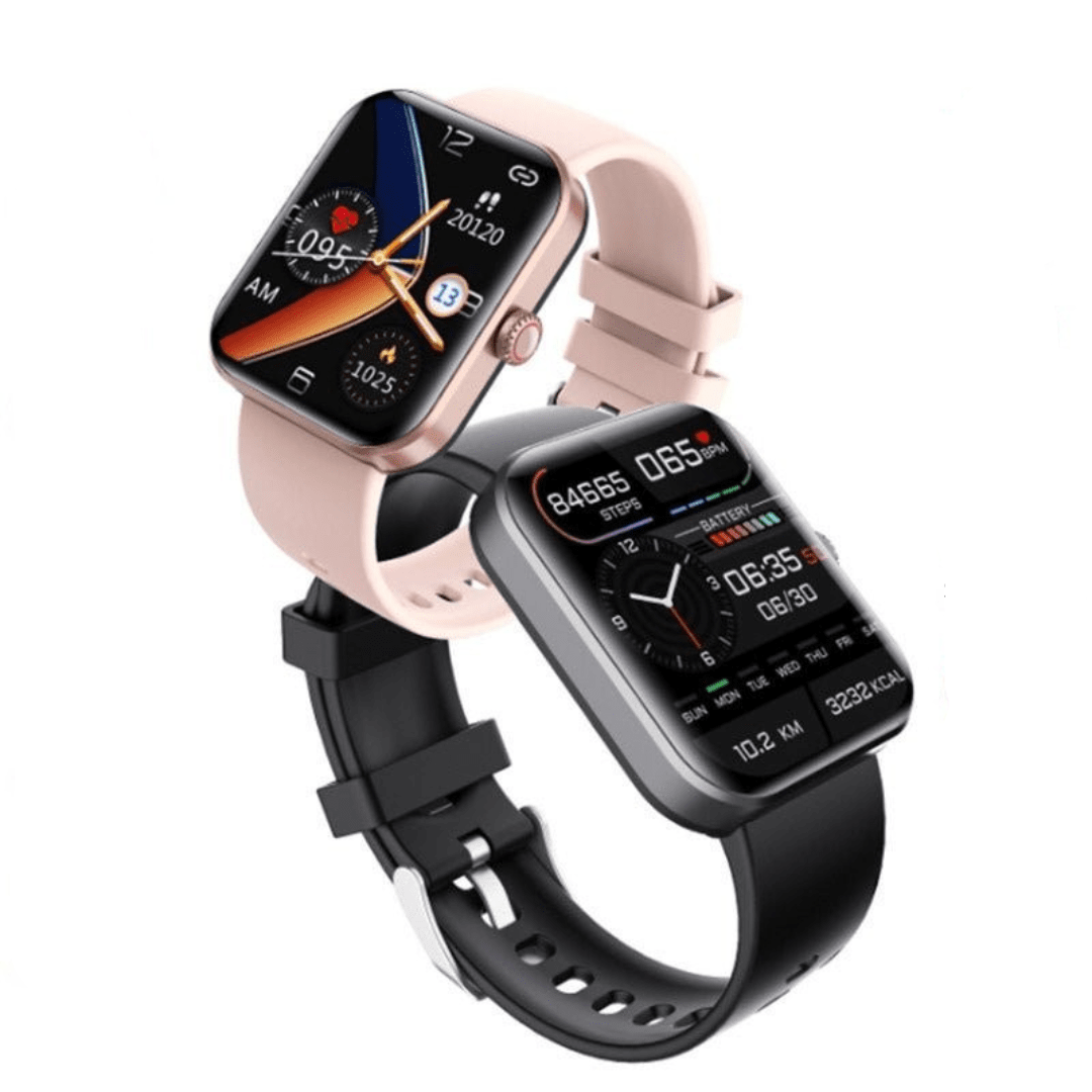 Gesundheitsuhr mit Herzfrequenz-, Blutdruck- und Sauerstoffmessung, Schlaftracker, Sportmodi, iOS, Android und magnetischem Ladegerät | Sansoti