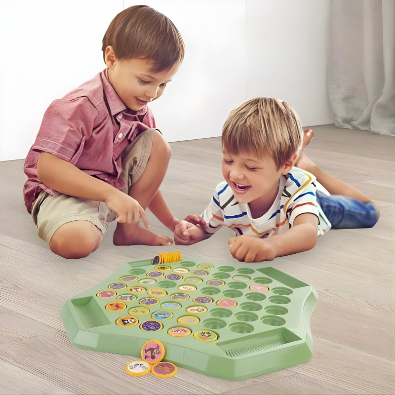 Memory Game for Children with Rotating Discs Educational Concentration Game 27x24cm for 2 Players Brain Teaser | Sansoti