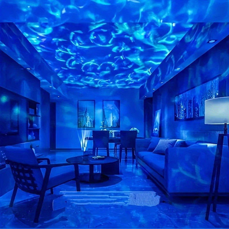 Sterrenhemel Projector LED met Noorderlicht Effect voor Ontspanning en Sfeer | Sansoti