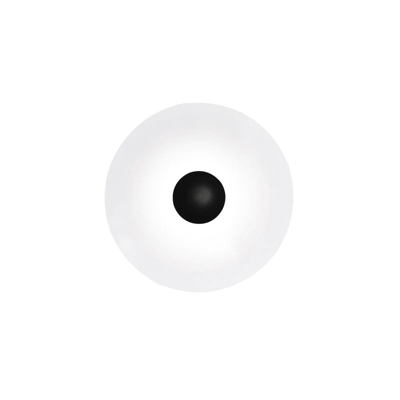 Runde LED-Wandleuchte Eclipse Metall Deckenleuchte Moderne minimalistische Beleuchtung Wohnzimmer Schlafzimmer | Sansoti