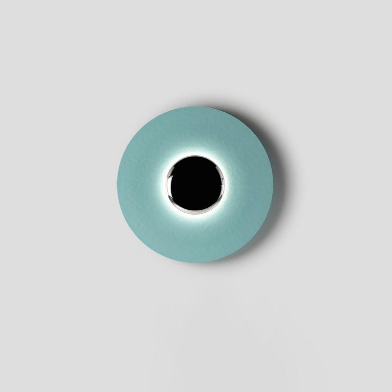 Runde LED-Wandleuchte Eclipse Metall Deckenleuchte Moderne minimalistische Beleuchtung Wohnzimmer Schlafzimmer | Sansoti