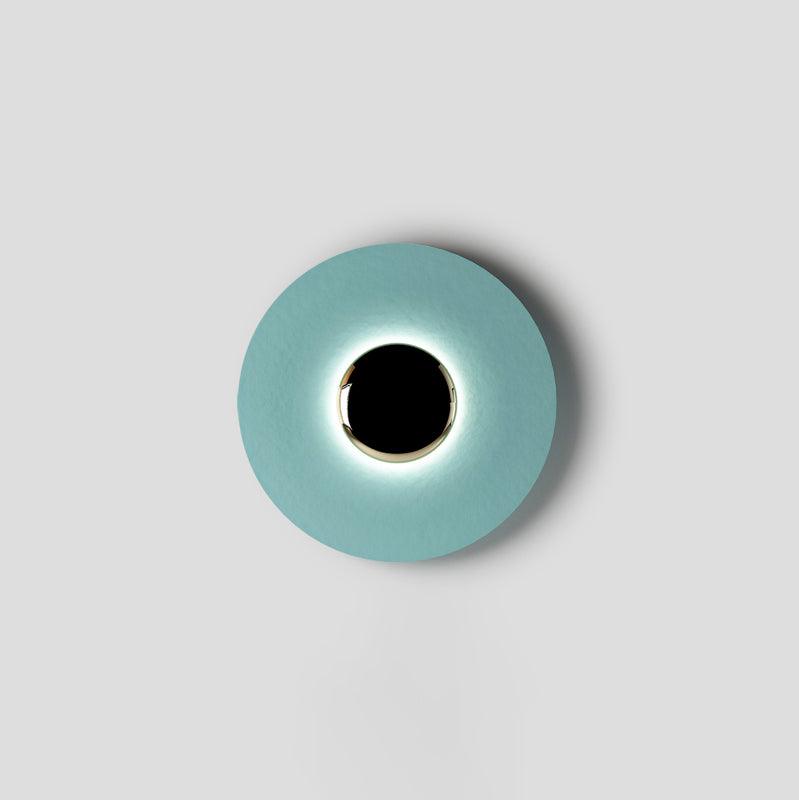 Runde LED-Wandleuchte Eclipse Metall Deckenleuchte Moderne minimalistische Beleuchtung Wohnzimmer Schlafzimmer | Sansoti