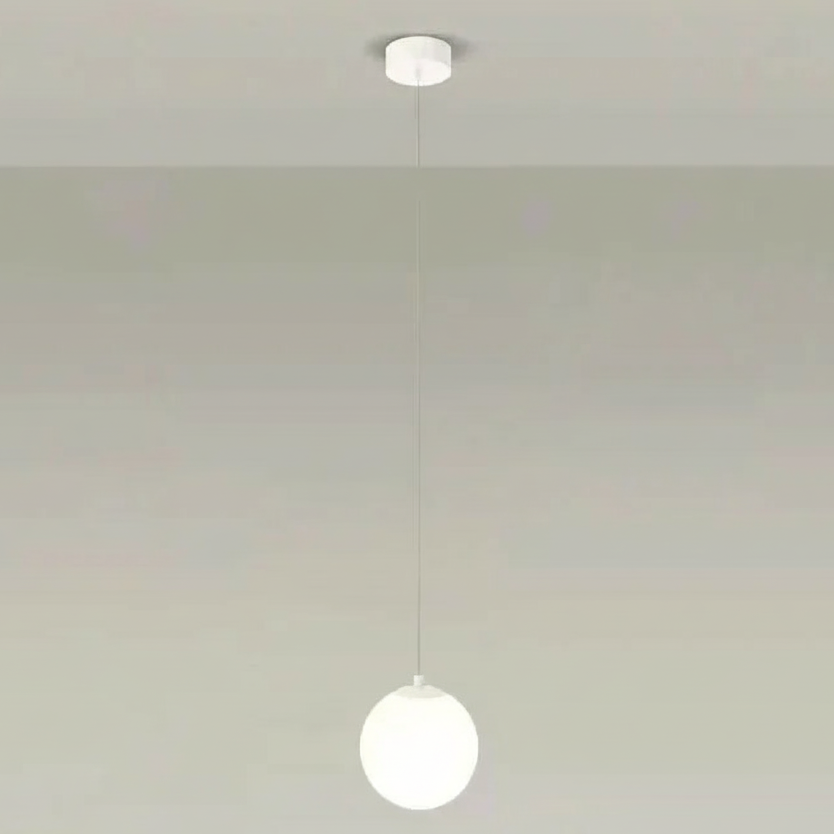 Glazen LED Hanglamp met Verstelbare Kabel – 1 of 2 Lichtpunten – Minimalistisch Design voor Eetkamer | Sansoti