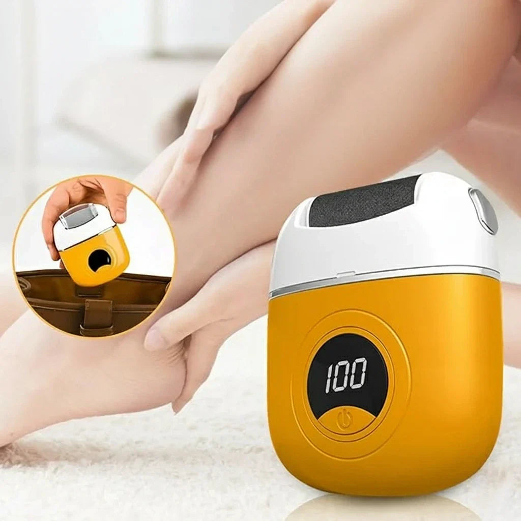 Electric Callus Remover Ergonomic Design Professional Foot Care Pedicure at Home Smooth Soft Feet | Sansoti