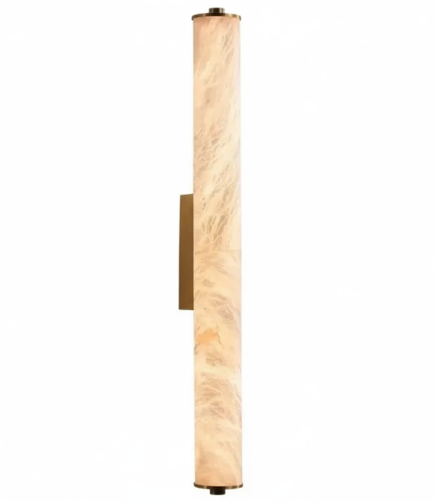 Marmeren Wandlamp LED met Koperen Body voor Woonkamer Slaapkamer en Hal Modern Sfeervol Lichteffect Interieur | Sansoti
