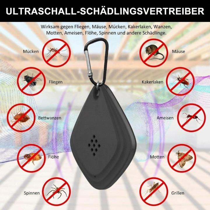 Ultrasonisch Huisdierenaccessoire voor Katten & Honden Zwart Wit Waterdicht USB | Sansoti