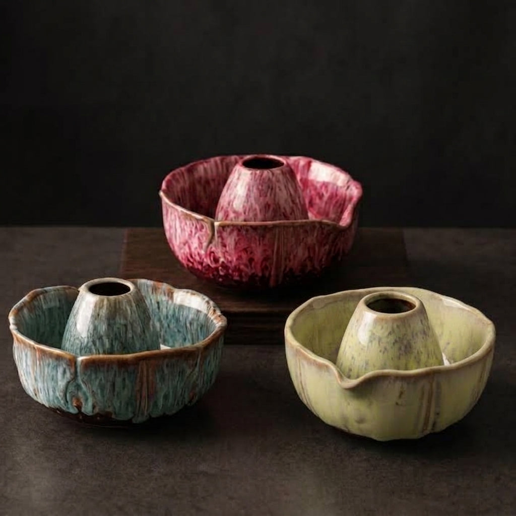 Matcha Thee Set 8-Delig met Keramische Kom 550ml Bamboe Garde Lepel Zeef voor Traditionele Japanse Theeceremonie | Sansoti