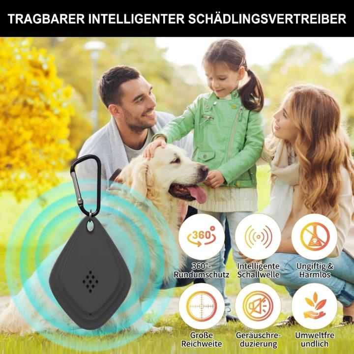 Ultrasonisch Huisdierenaccessoire voor Katten & Honden Zwart Wit Waterdicht USB | Sansoti