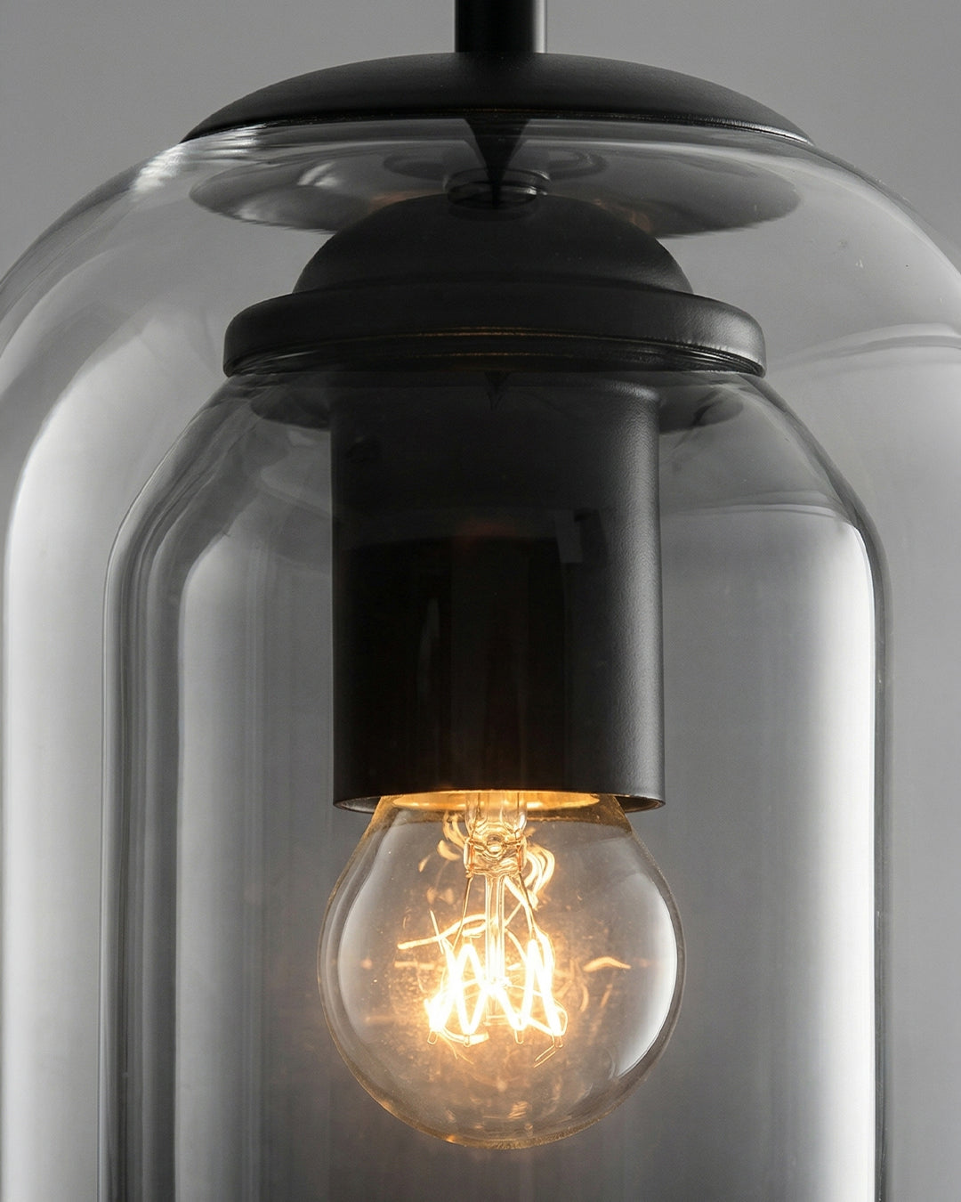 Glazen Hanglamp Ginza met Gebogen Vorm en Zachte Sfeerverlichting Warm Wit – E27 Fitting Inclusief Dimbare Compatibiliteit | Sansoti