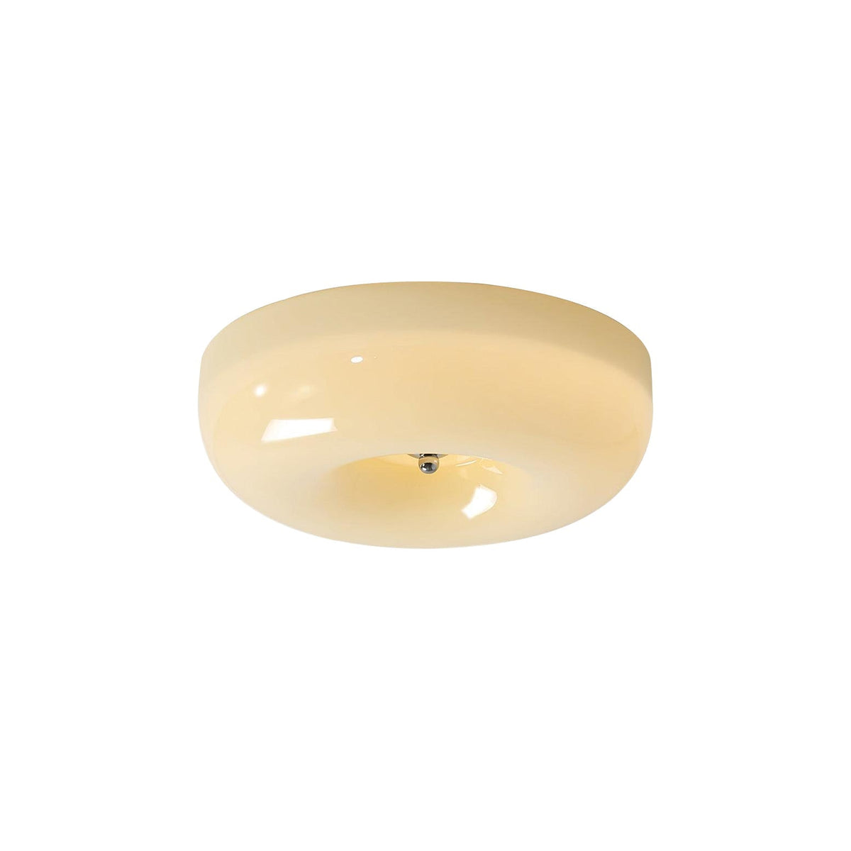 Plafonnier en verre avec éclairage LED intégré pour un intérieur moderne de salon, de chambre et d’entrée | Sansoti