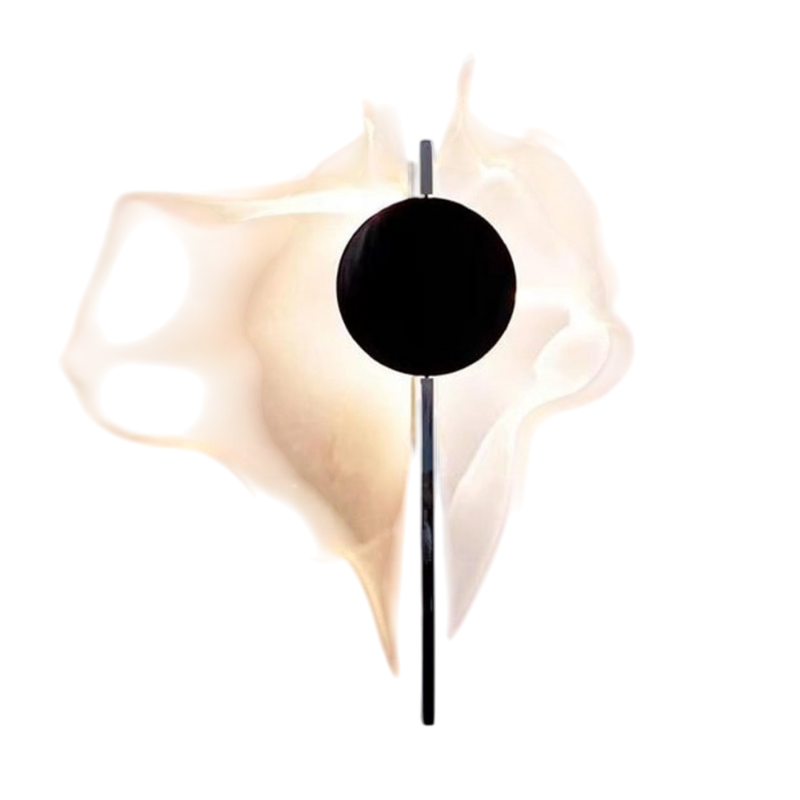 Swivel Wall Lamp with Wavy Design – Modern LED Wall Lighting for Interior | Sansoti